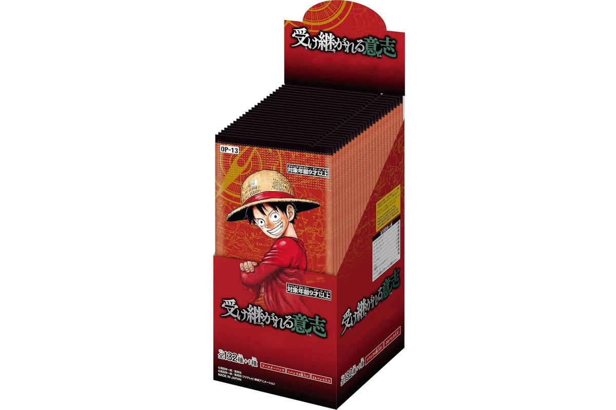 One Piece - Carrying On His Will OP-13 Booster Box [Japanese]